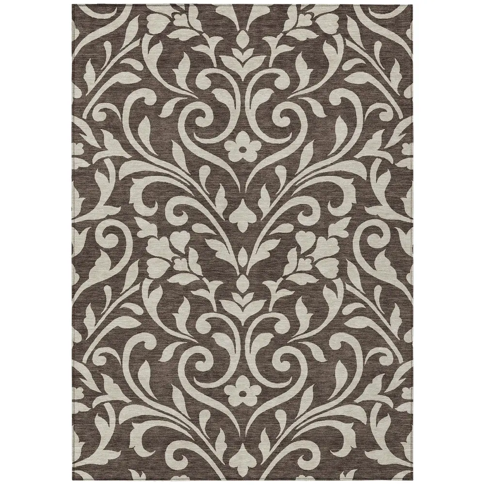 Chantille ACN875 Chocolate 5' x 7'6