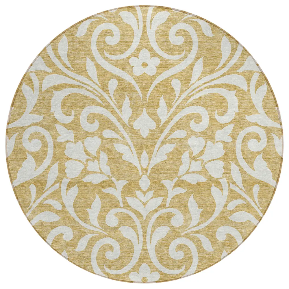 Chantille ACN875 Gold 8' x 8' Rug
