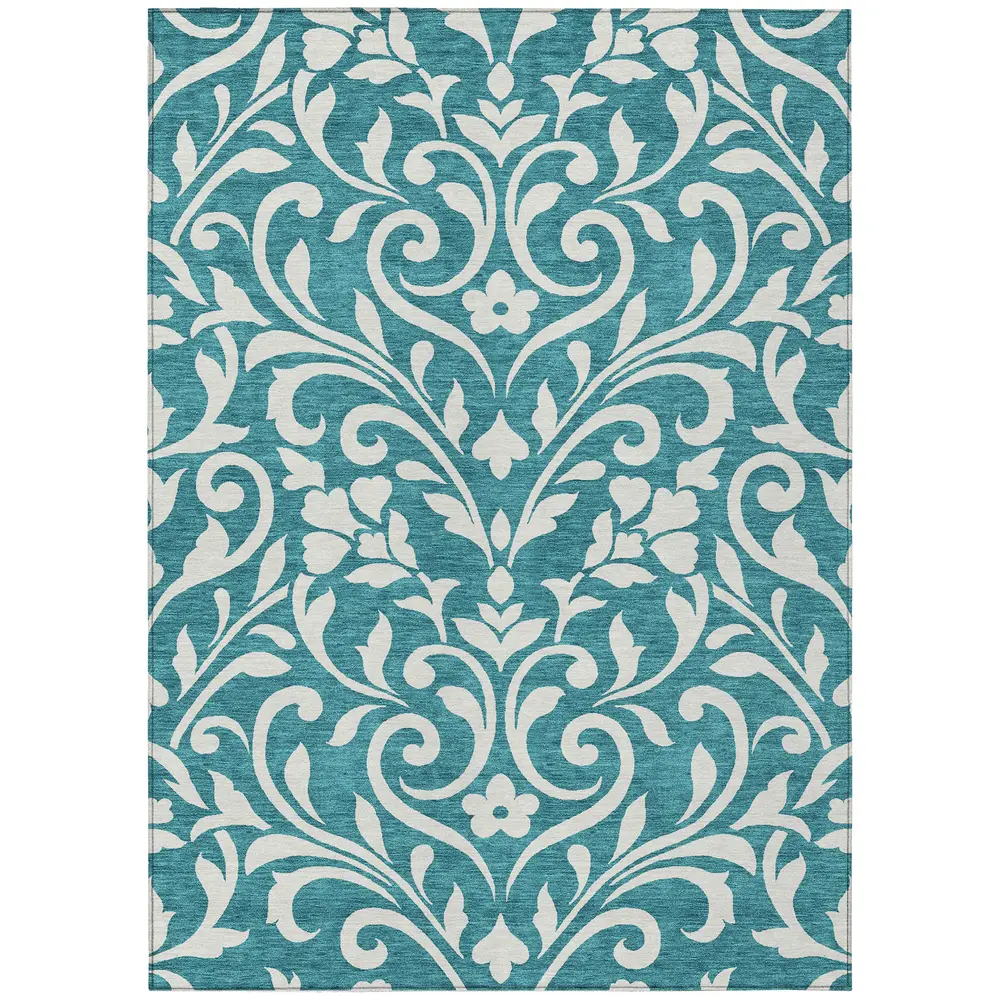 Chantille ACN875 Teal 3' x 5' Rug