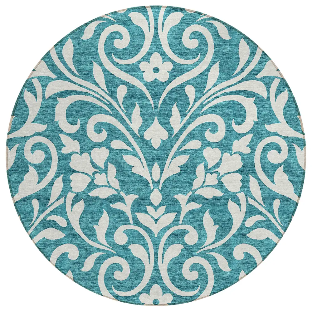 Chantille ACN875 Teal 8' x 8' Rug