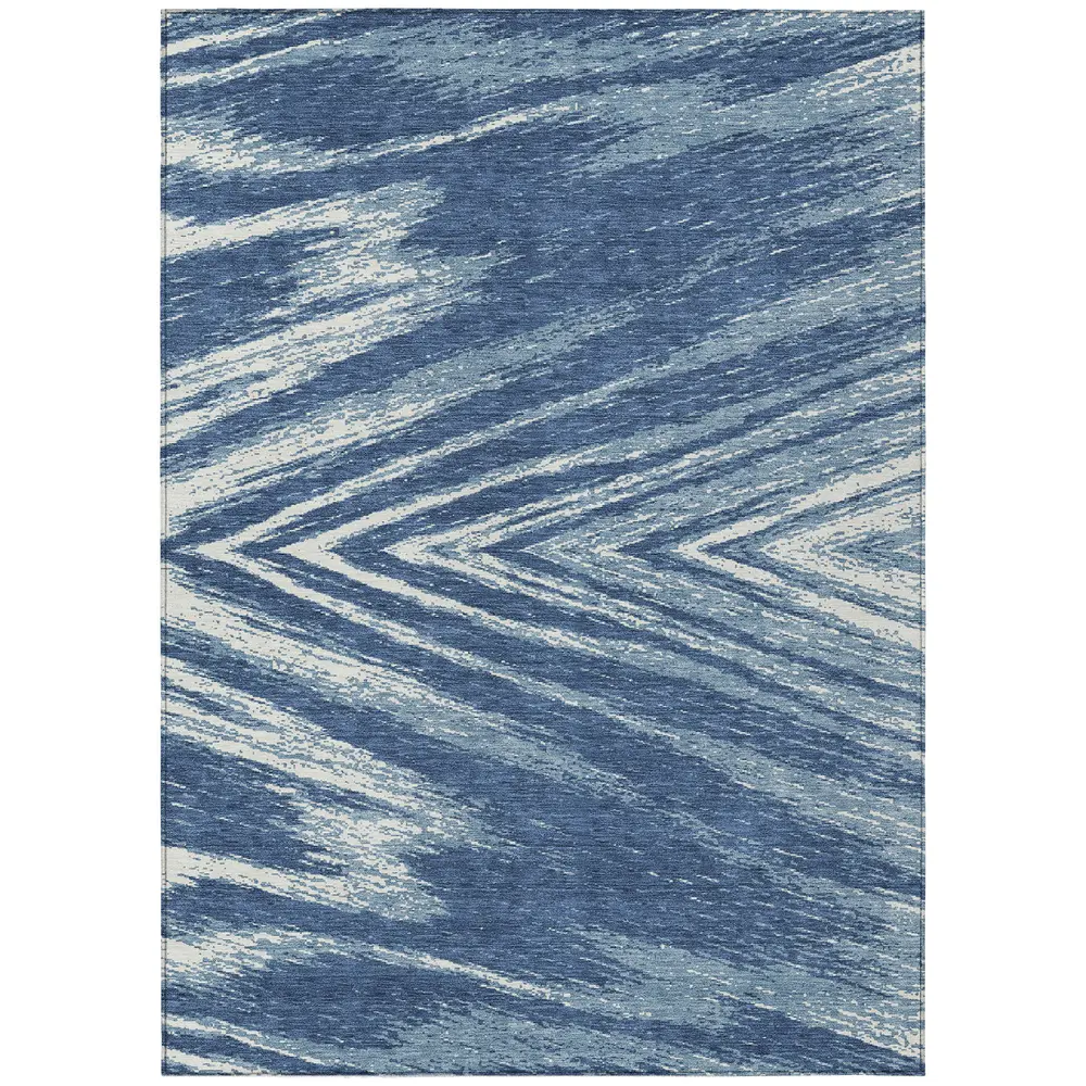 Chantille ACN876 Blue 5' x 7'6