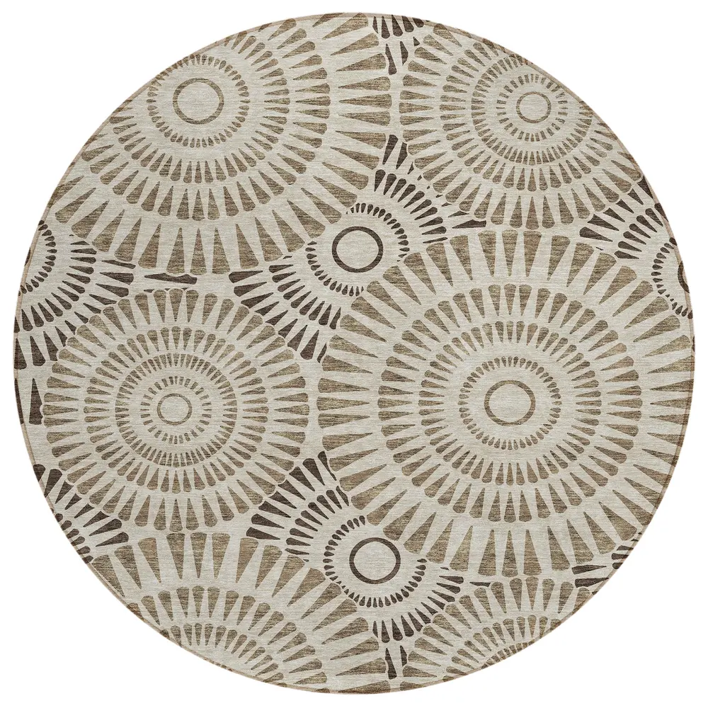 Chantille ACN877 Brown 8' x 8' Rug