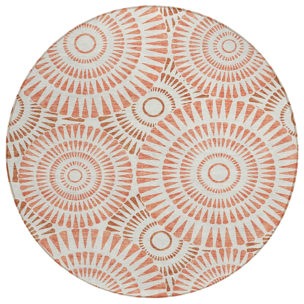 Chantille ACN877 Coral 8' x 8' Rug