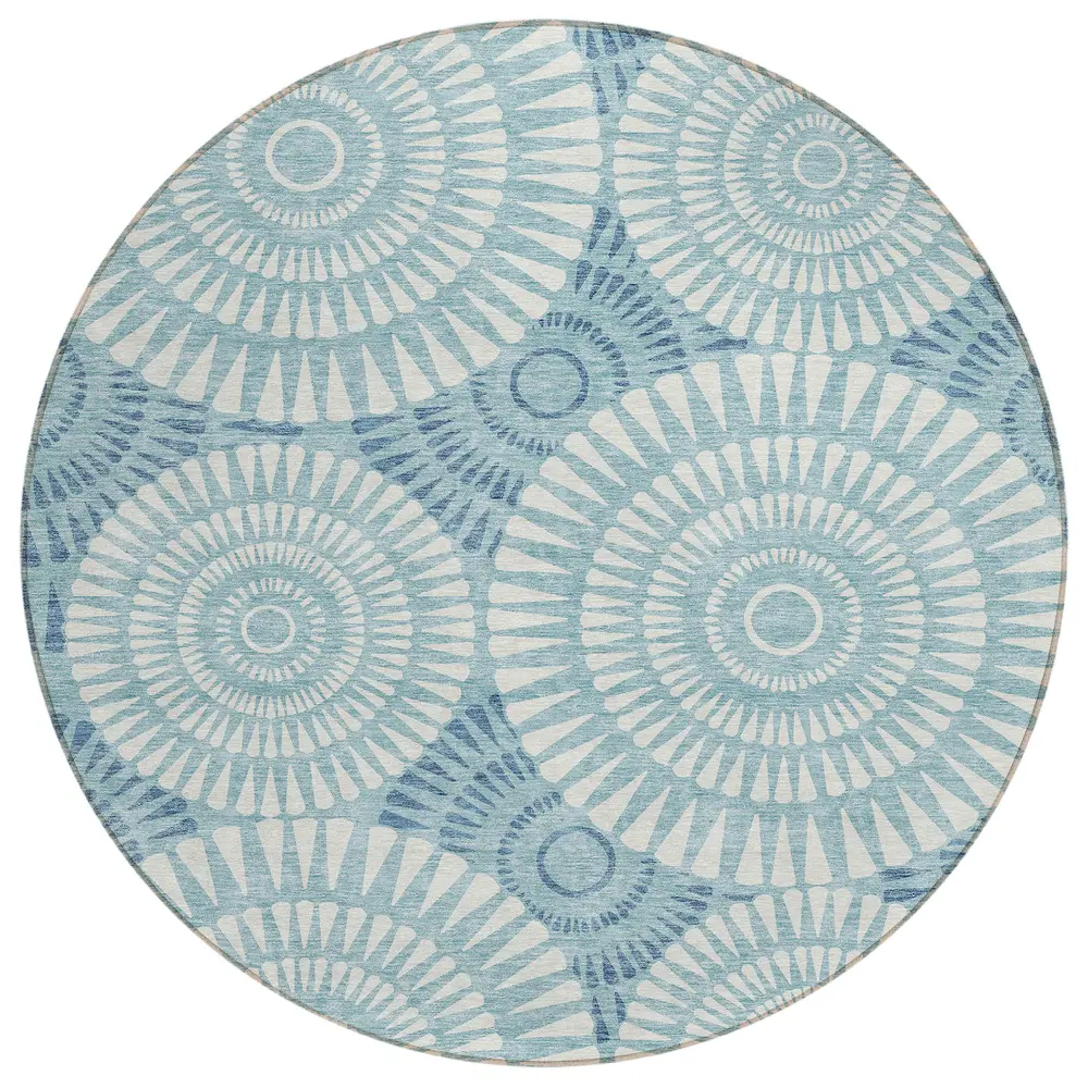 Chantille ACN877 Teal 8' x 8' Rug