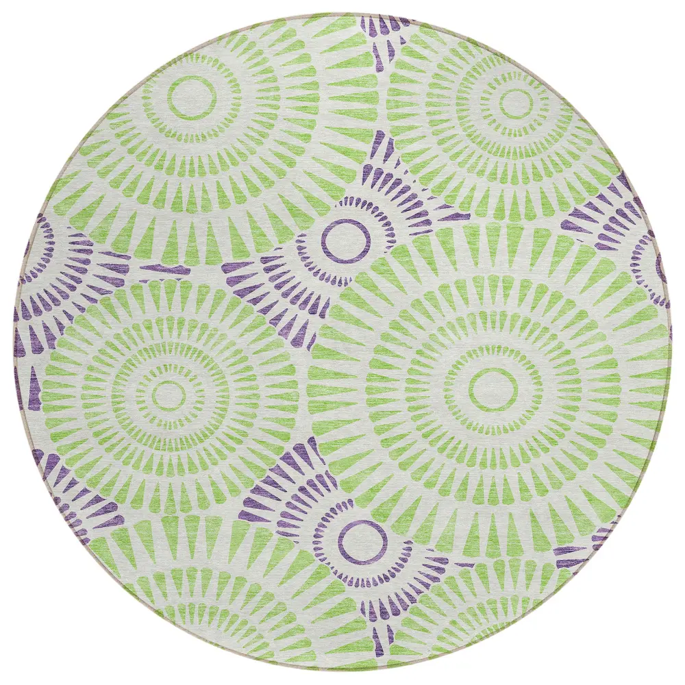 Chantille ACN877 White 8' x 8' Rug