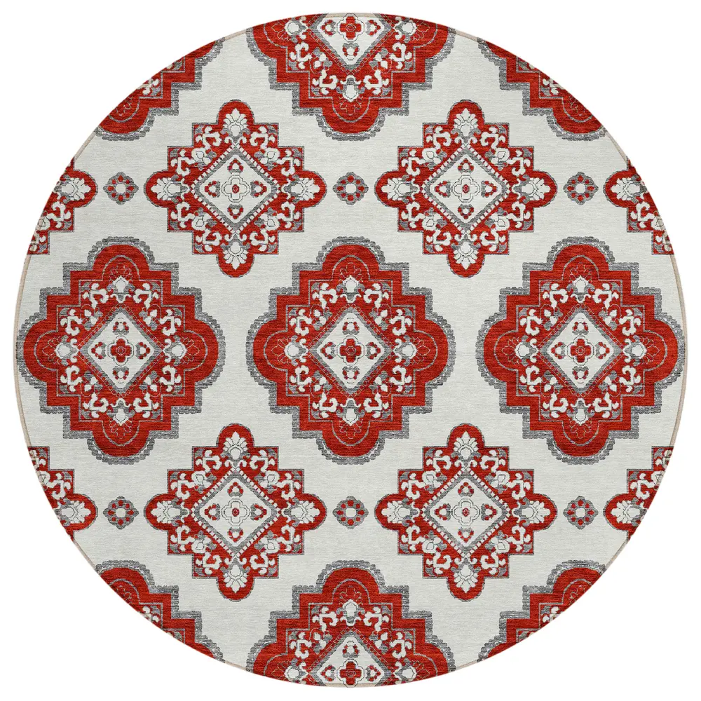 Chantille ACN878 Red 8' x 8' Rug