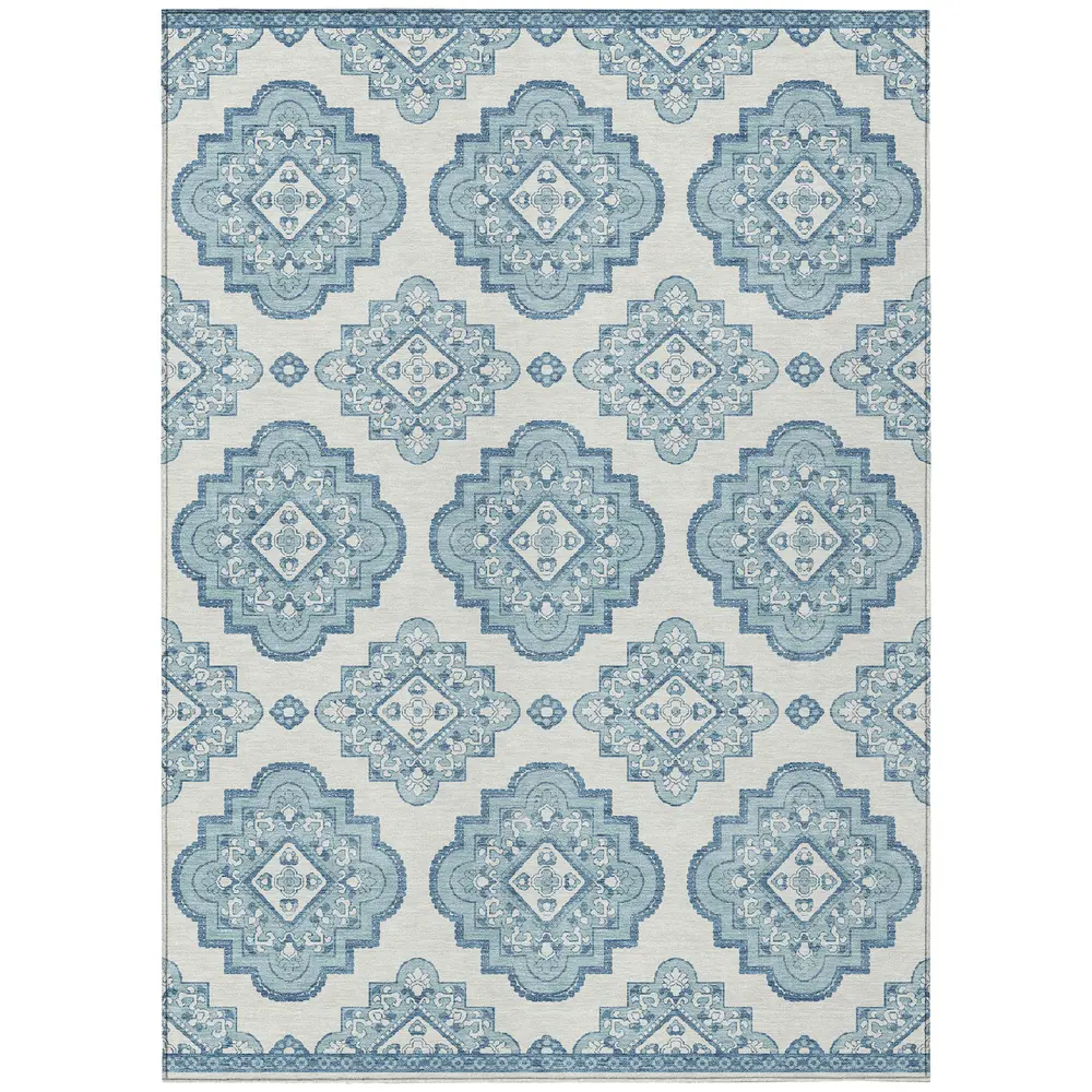 Chantille ACN878 Teal 5' x 7'6