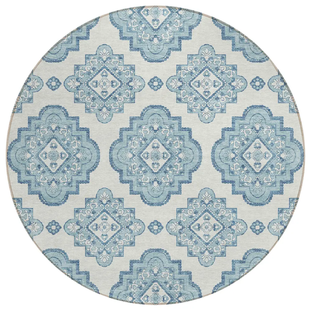 Chantille ACN878 Teal 8' x 8' Rug