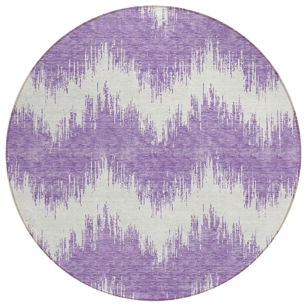 Chantille ACN880 Purple 8' x 8' Rug