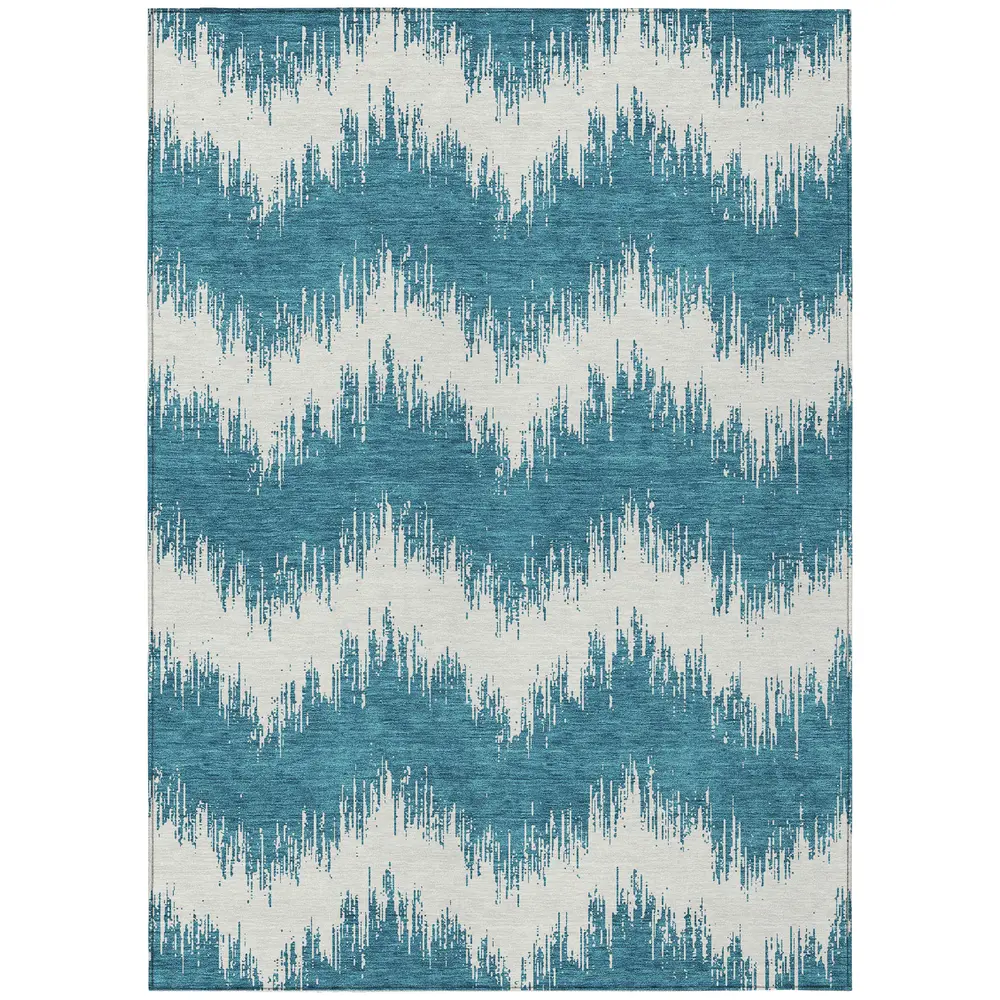 Chantille ACN880 Teal 5' x 7'6