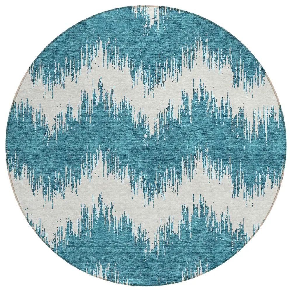 Chantille ACN880 Teal 8' x 8' Rug