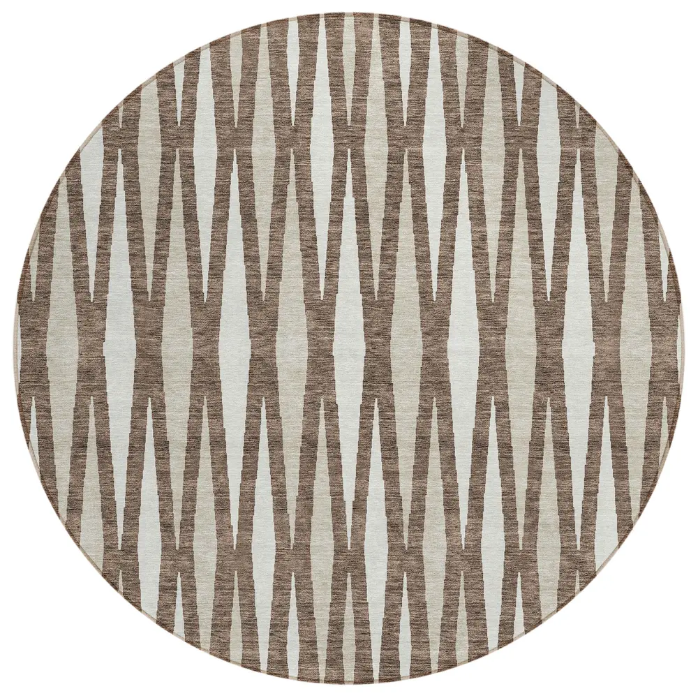 Chantille ACN881 Brown 8' x 8' Rug