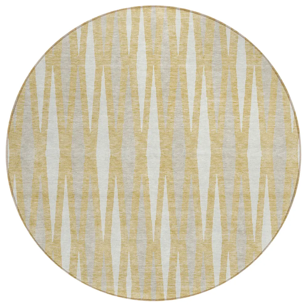 Chantille ACN881 Gold 8' x 8' Rug