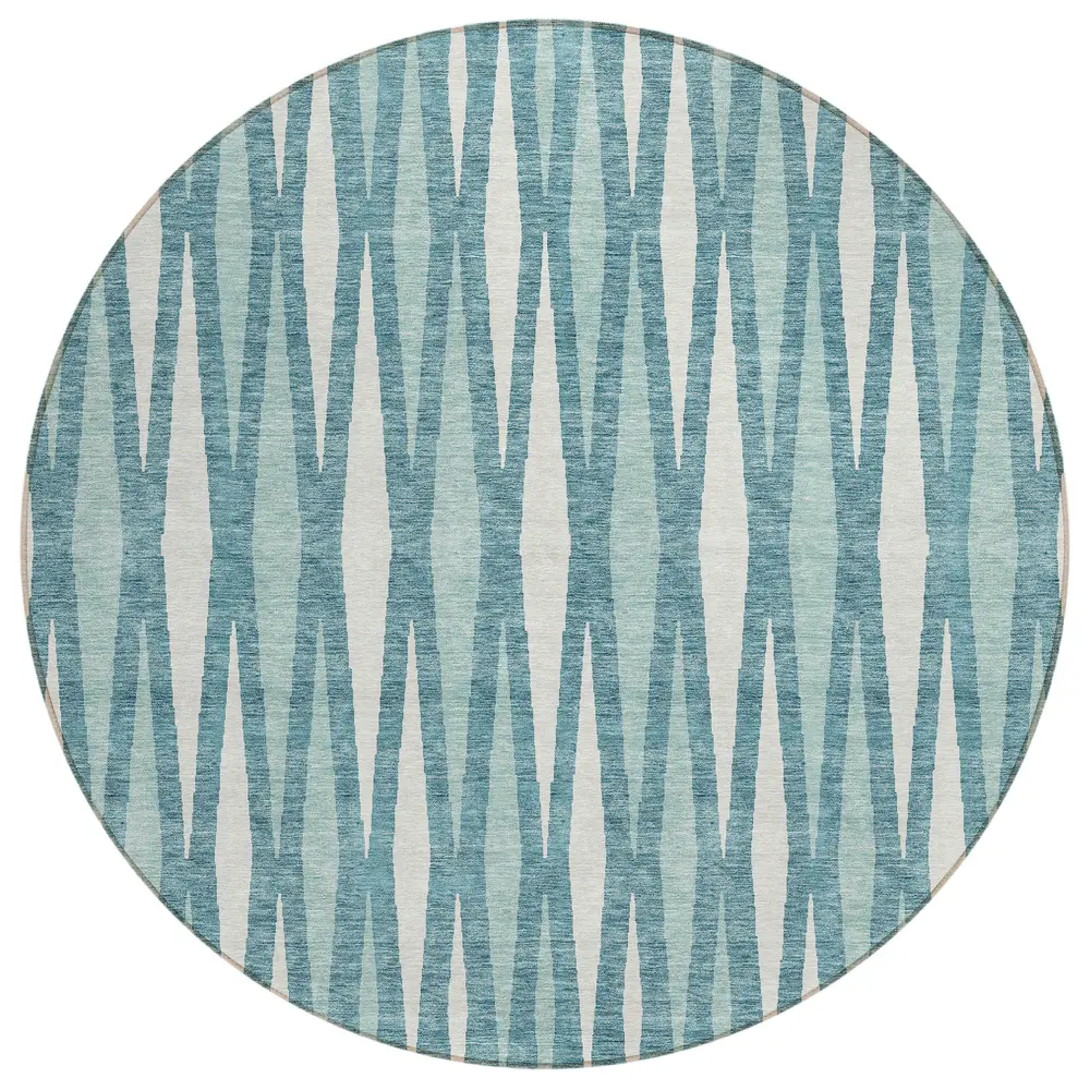 Chantille ACN881 Teal 8' x 8' Rug
