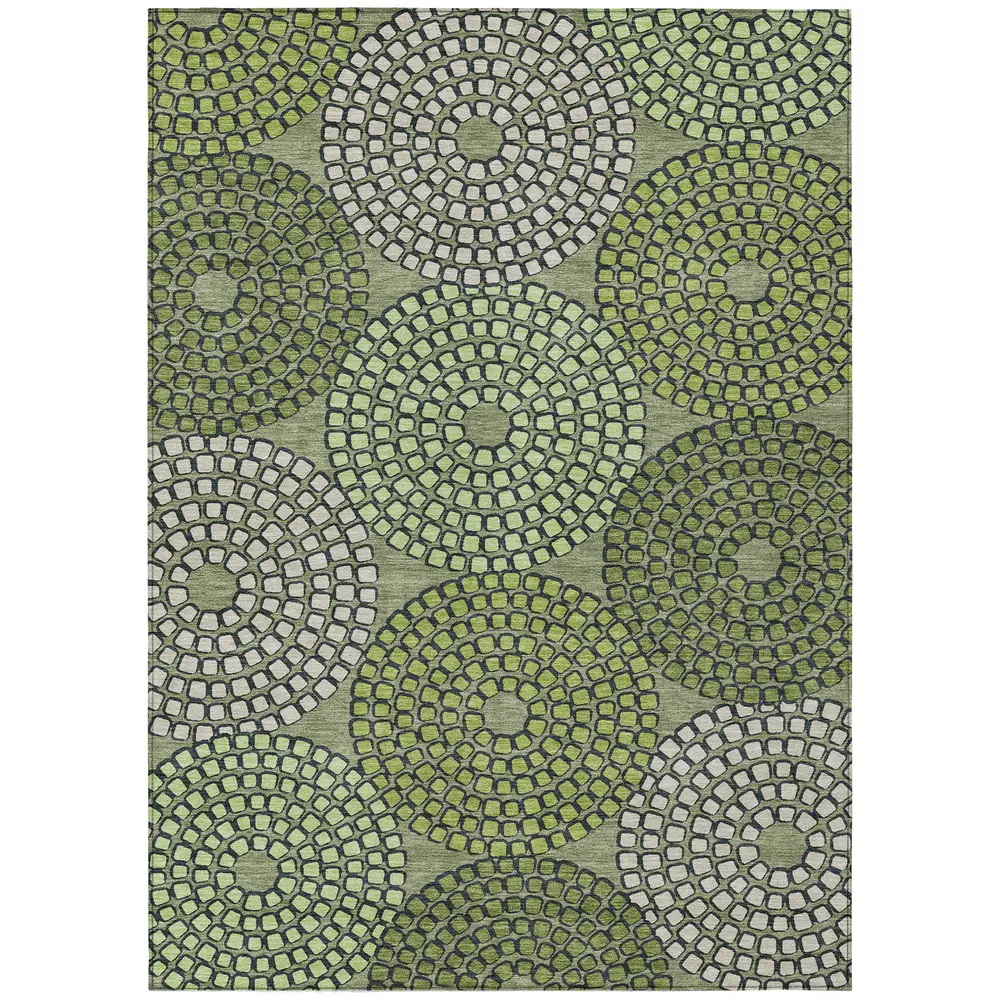 Chantille ACN882 Olive 5' x 7'6