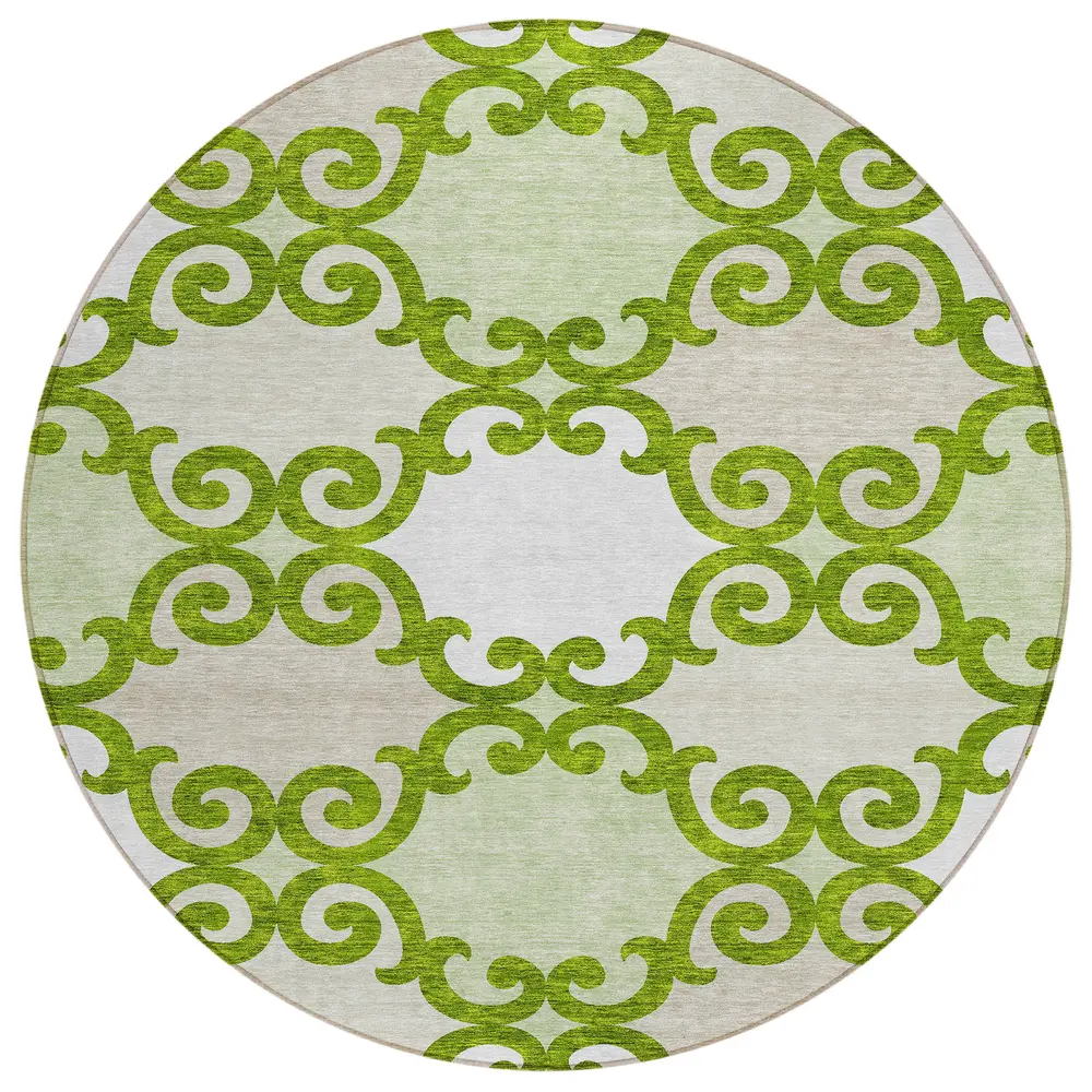 Chantille ACN883 Lime 8' x 8' Rug
