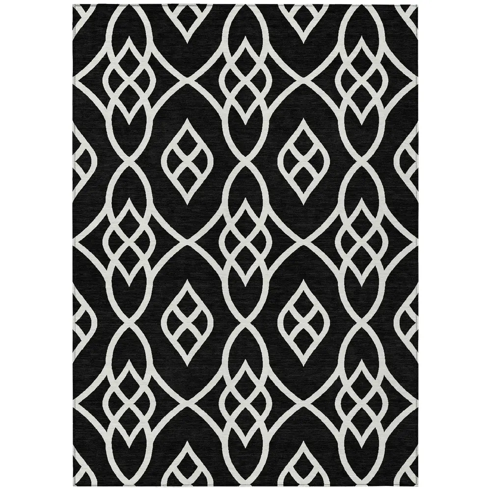 Chantille ACN884 Black 8' x 10' Rug