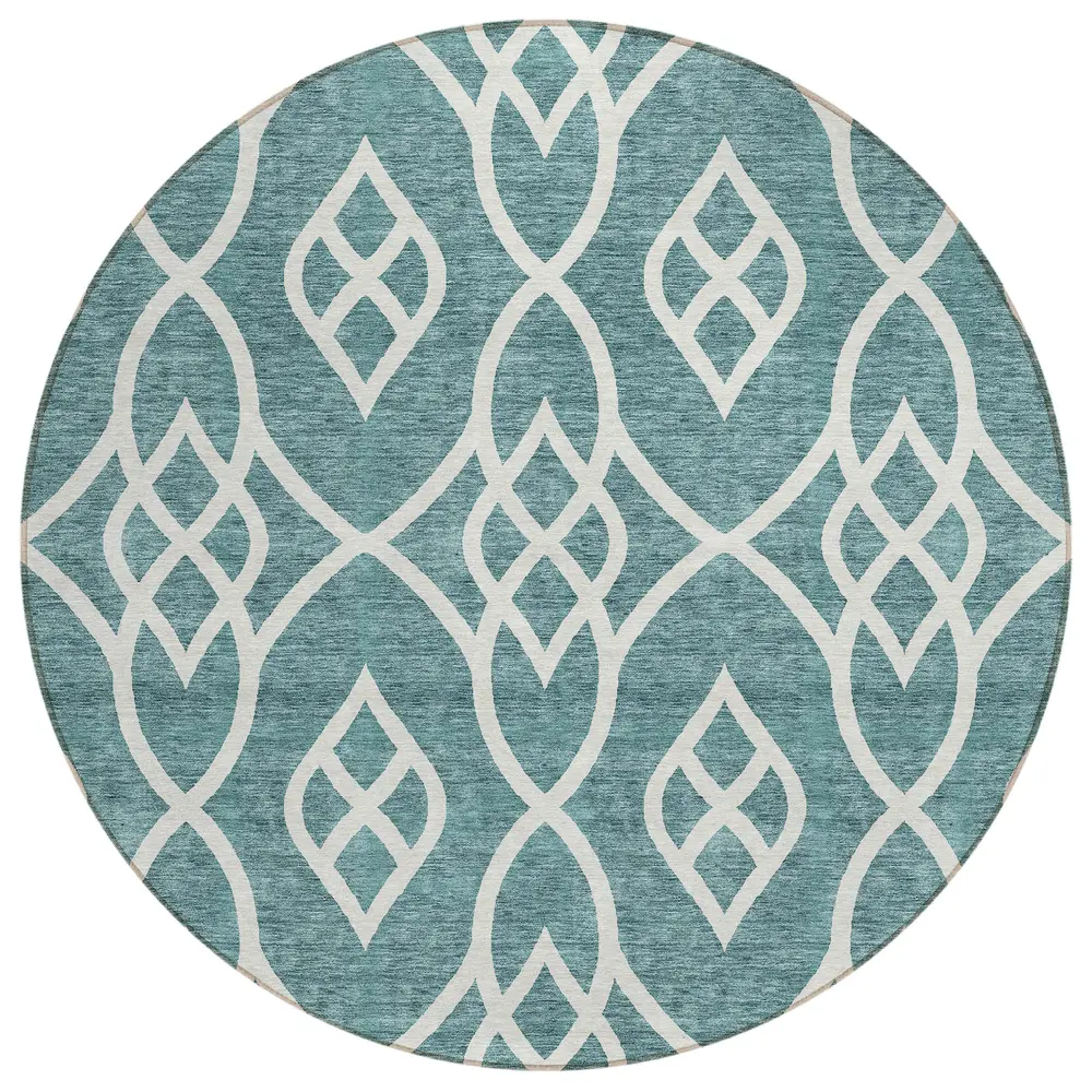 Chantille ACN884 Teal 8' x 8' Rug