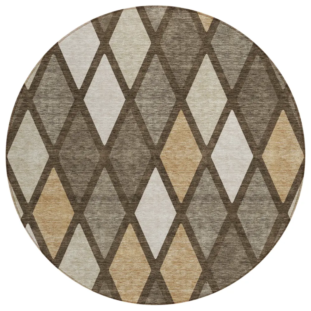 Chantille ACN887 Brown 8' x 8' Rug