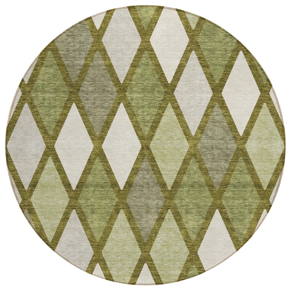Chantille ACN887 Olive 8' x 8' Rug
