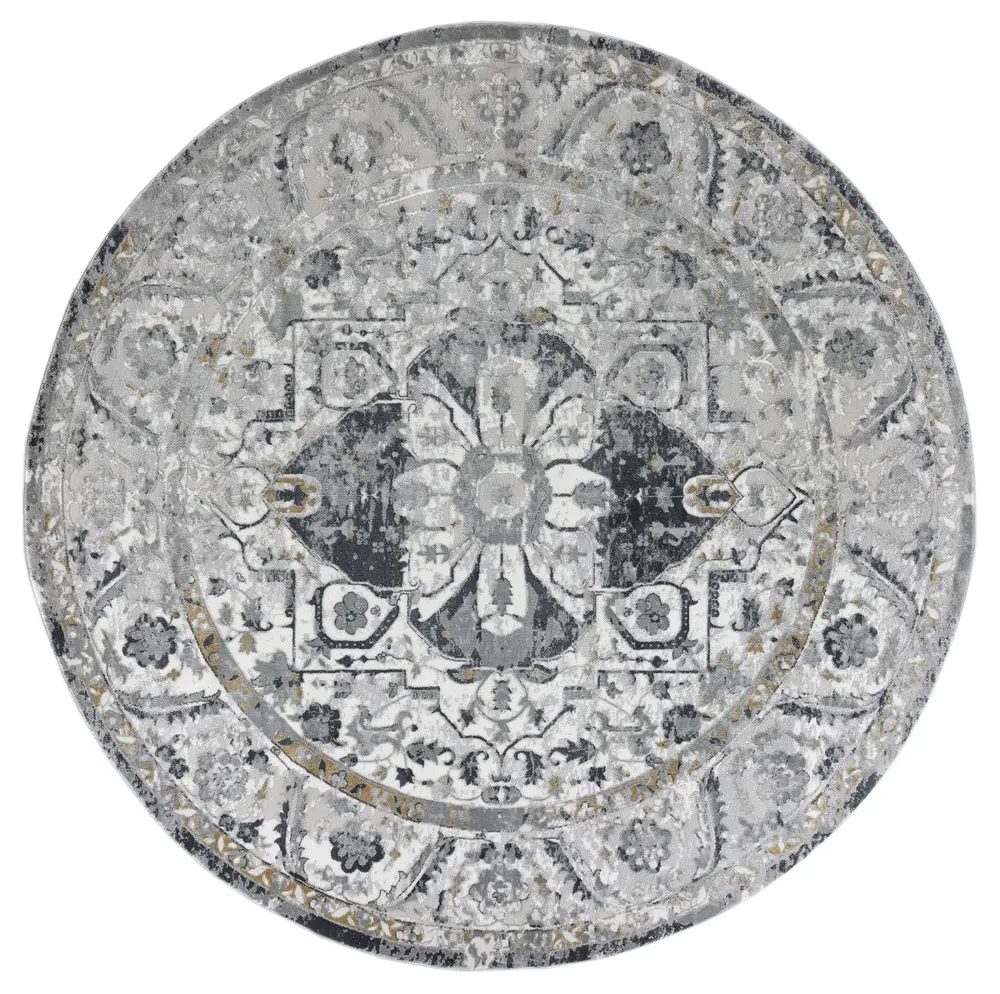 United Weavers Veronica Adelaide Wheat Round Rug 7'10