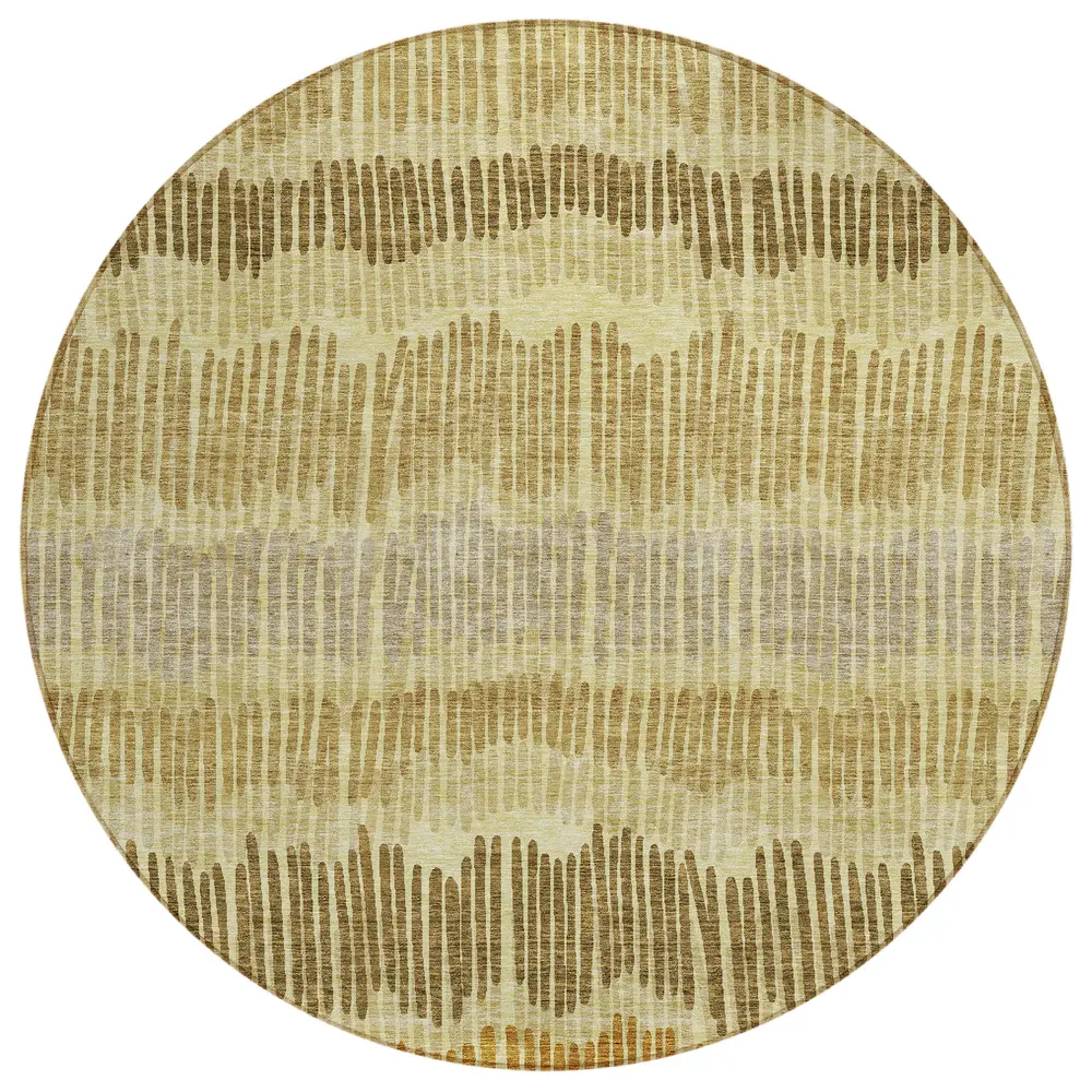Chantille ACN889 Gold 8' x 8' Rug