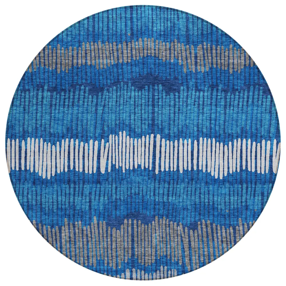 Chantille ACN889 Navy 8' x 8' Rug