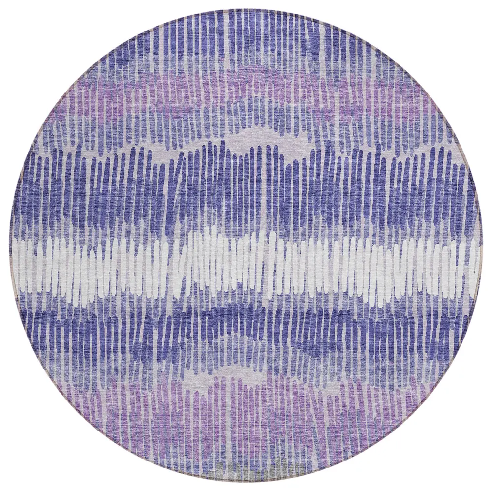 Chantille ACN889 Purple 8' x 8' Rug