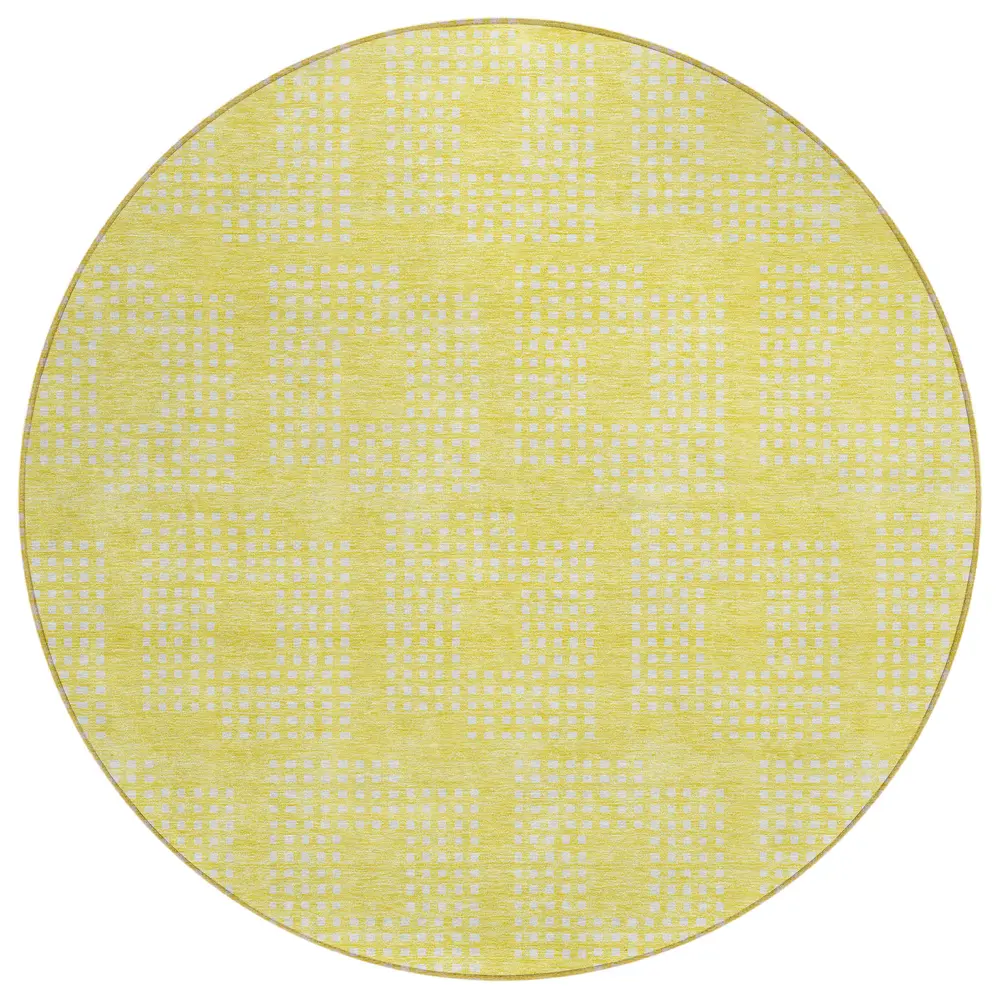 Chantille ACN890 Yellow 8' x 8' Rug