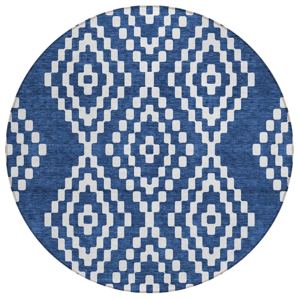Chantille ACN891 Navy 8' x 8' Rug