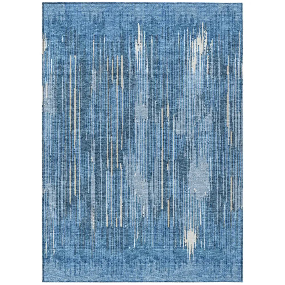 Chantille ACN893 Blue 5' x 7'6