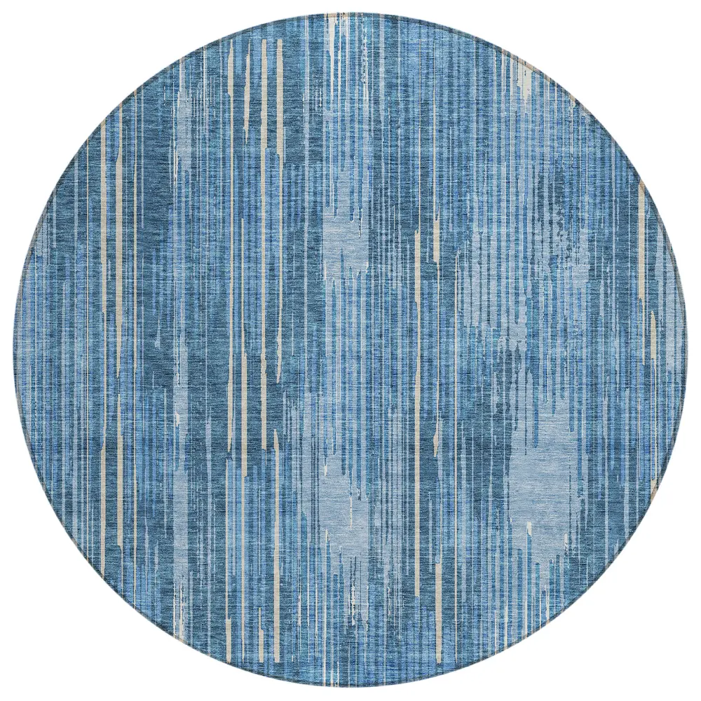 Chantille ACN893 Blue 8' x 8' Rug
