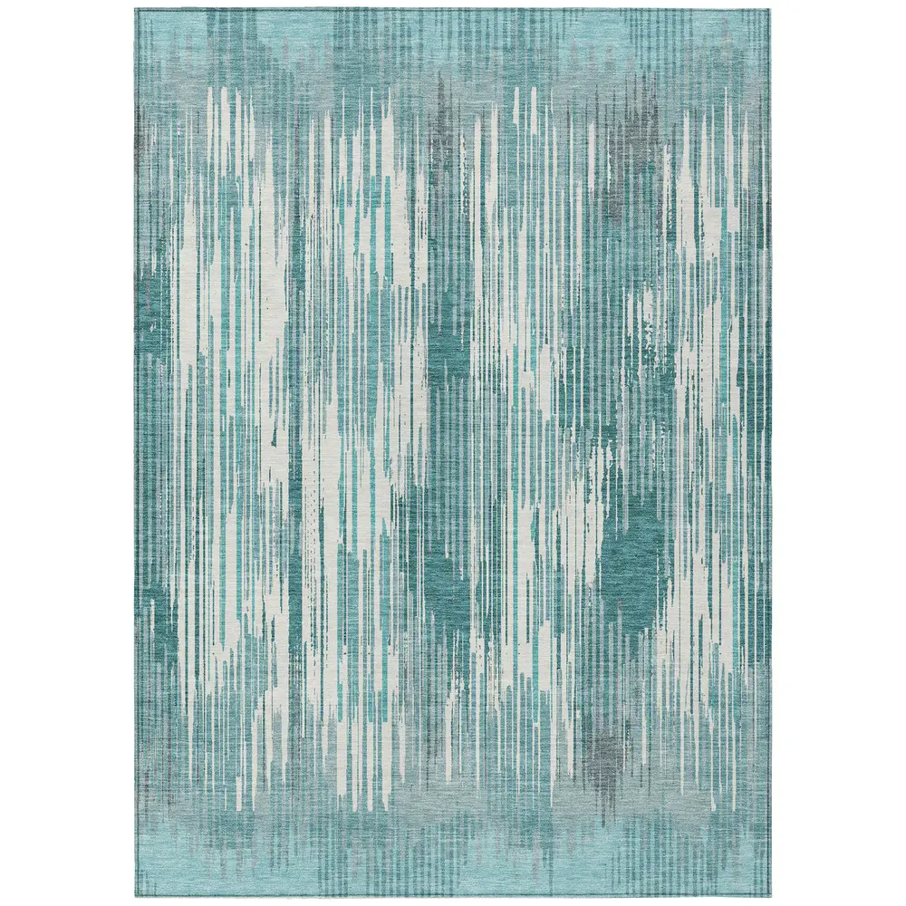 Chantille ACN893 Teal 3' x 5' Rug