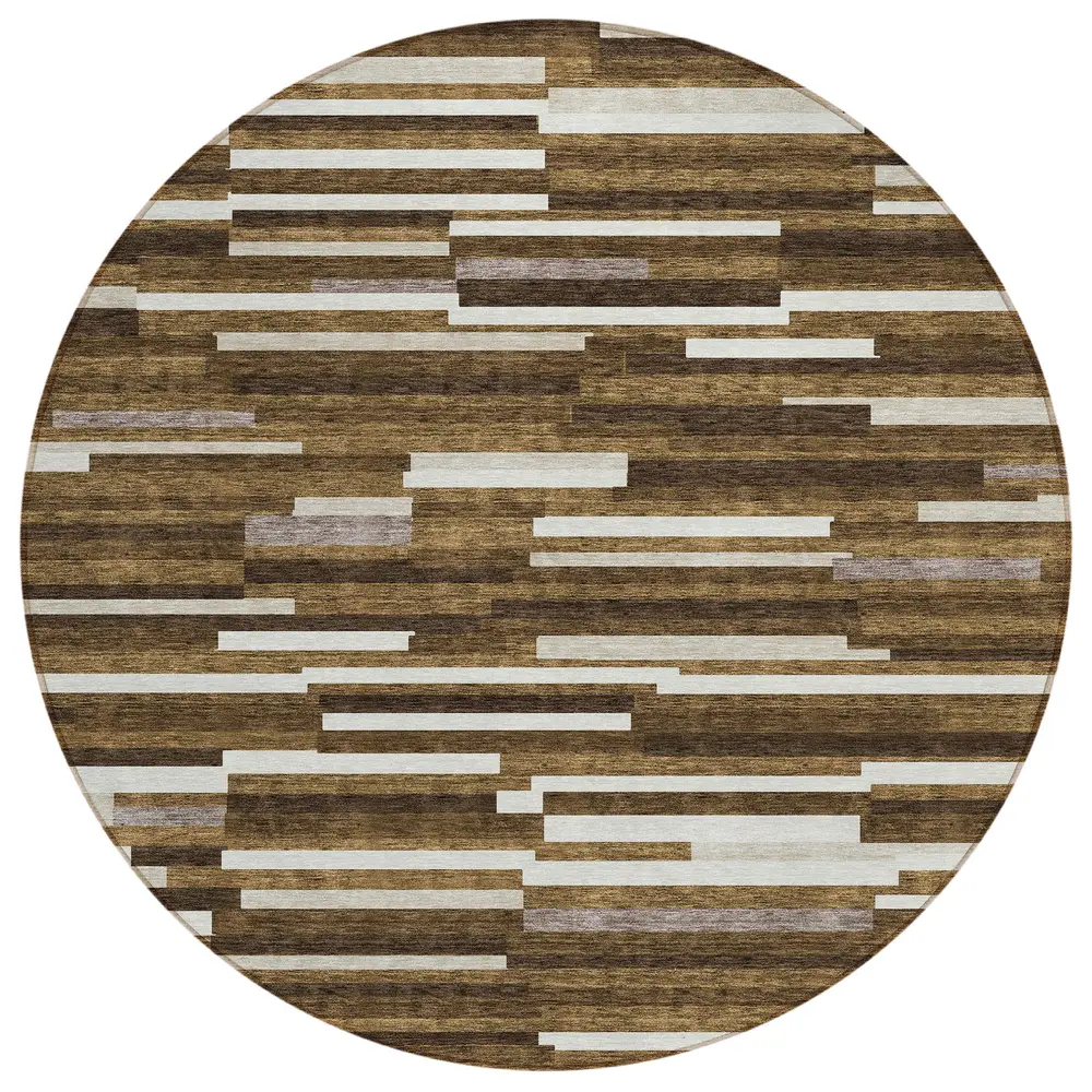 Chantille ACN894 Brown 8' x 8' Rug