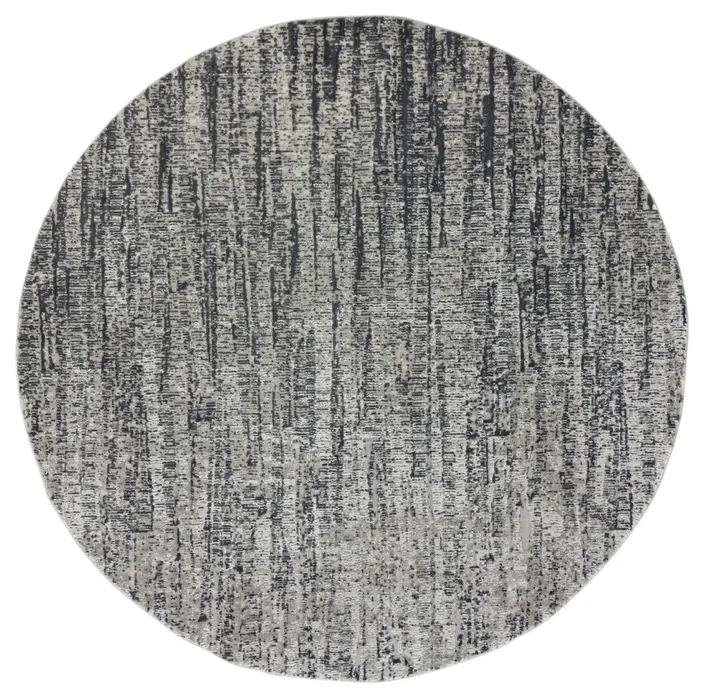 United Weavers Veronica Ives Grey Round Rug 7'10