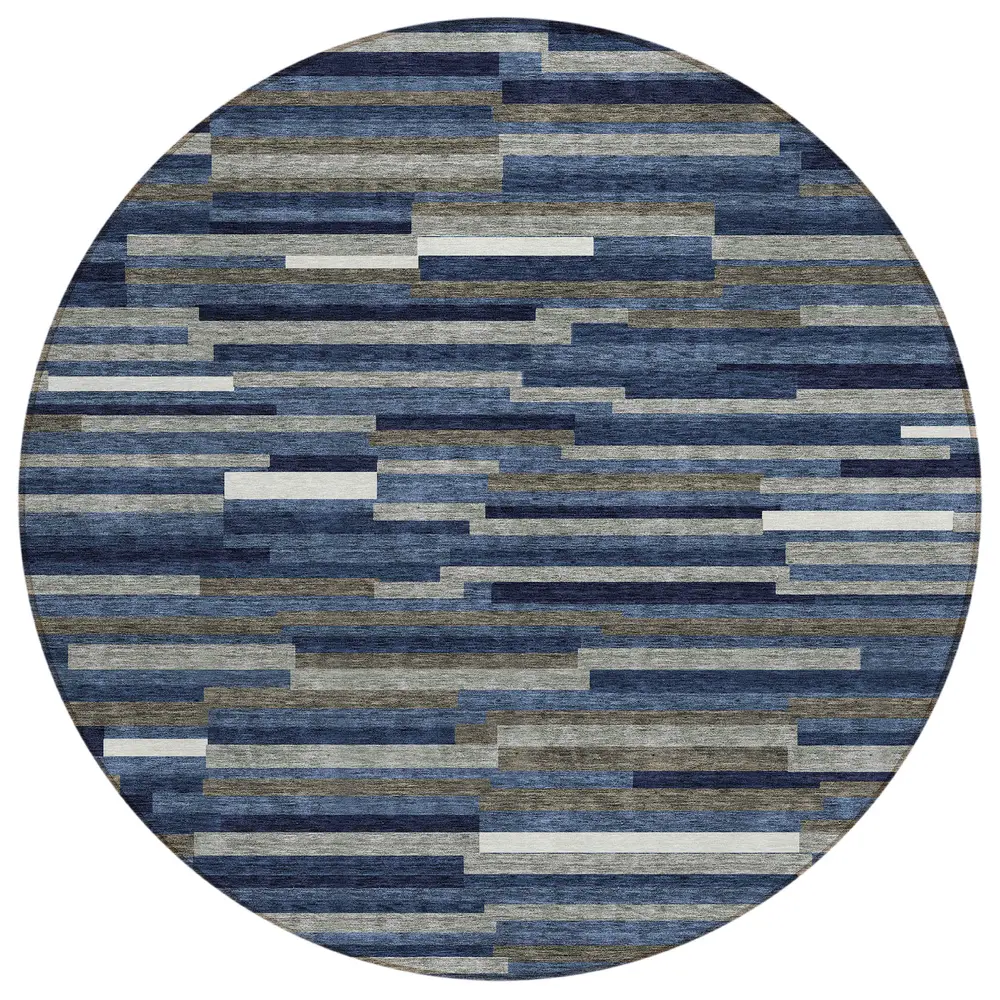 Chantille ACN894 Navy 8' x 8' Rug