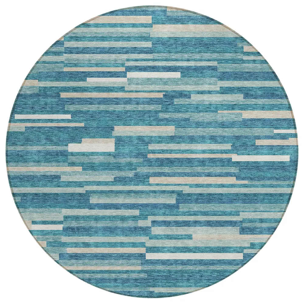 Chantille ACN894 Teal 8' x 8' Rug