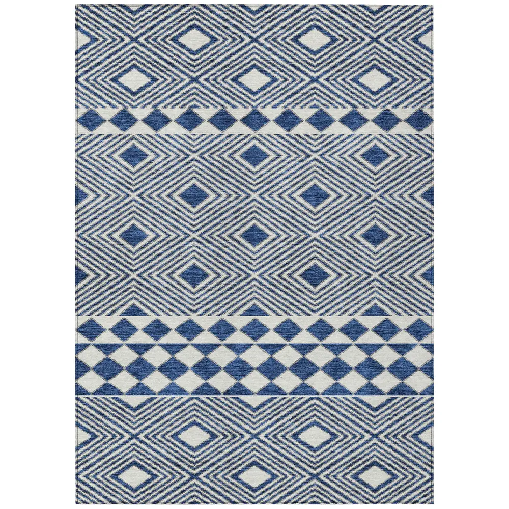 Chantille ACN898 Navy 5' x 7'6