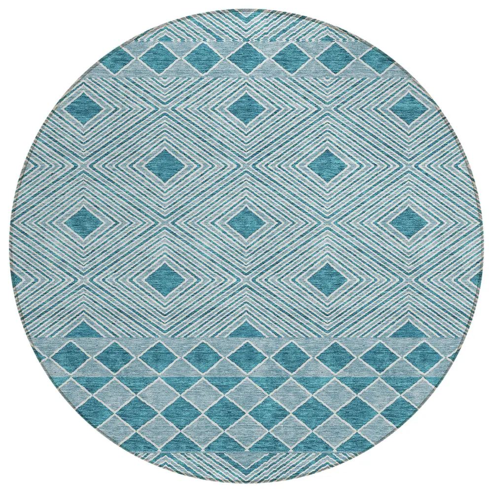 Chantille ACN898 Teal 8' x 8' Rug