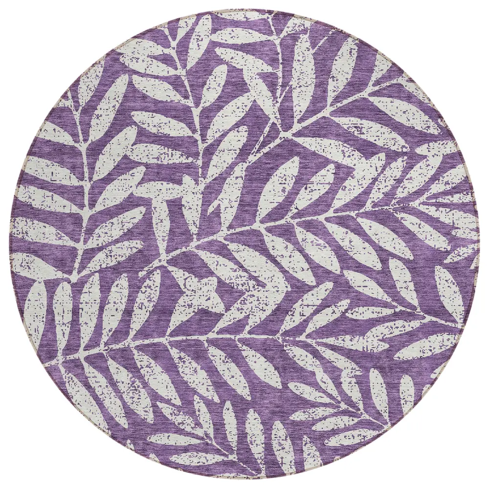 Chantille ACN899 Purple 8' x 8' Rug