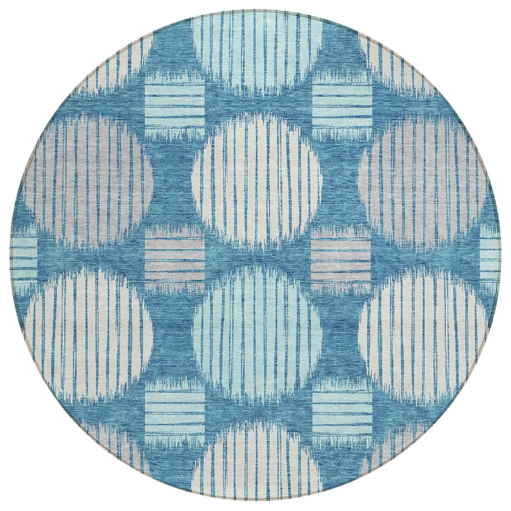 Chantille ACN900 Teal 8' x 8' Rug