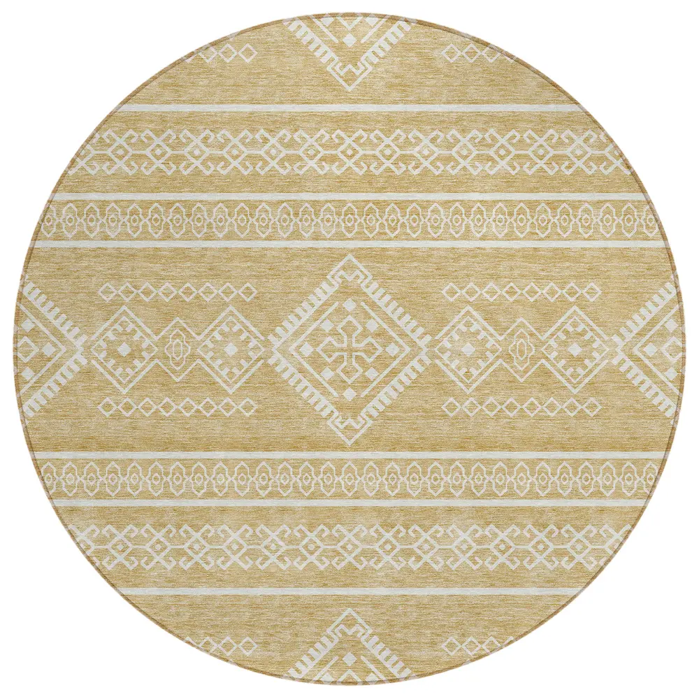Chantille ACN901 Gold 8' x 8' Rug