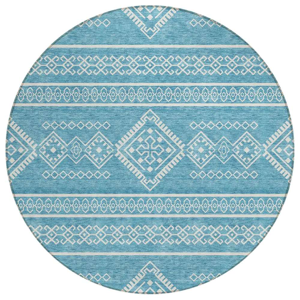 Chantille ACN901 Teal 8' x 8' Rug