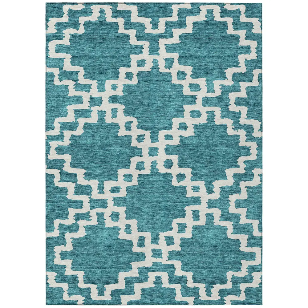 Chantille ACN902 Teal 5' x 7'6