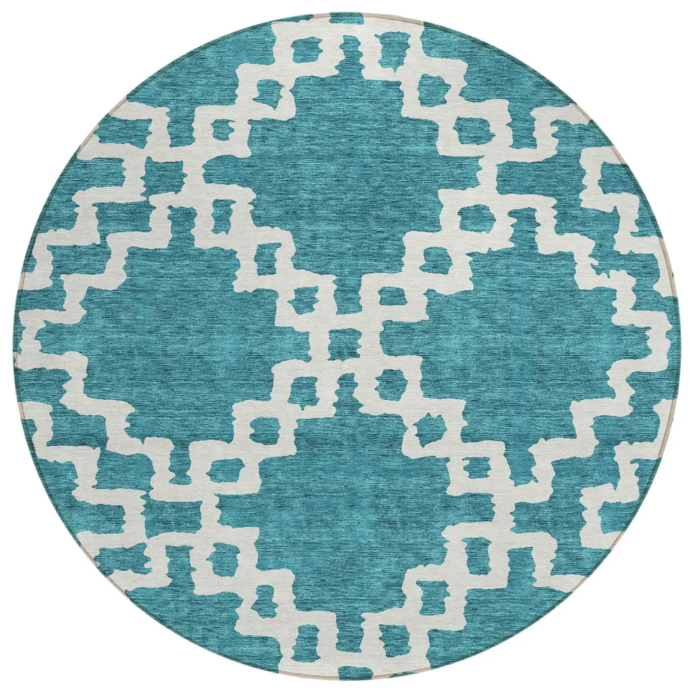 Chantille ACN902 Teal 8' x 8' Rug