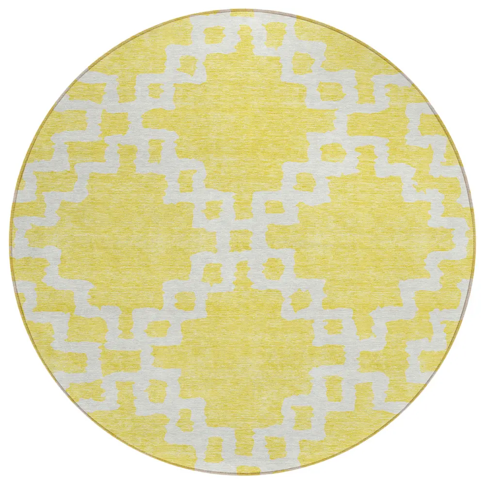 Chantille ACN902 Yellow 8' x 8' Rug