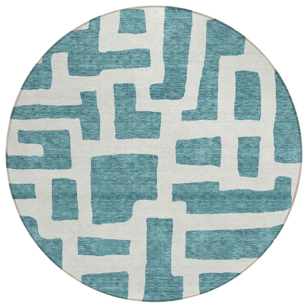 Chantille ACN903 Teal 8' x 8' Rug
