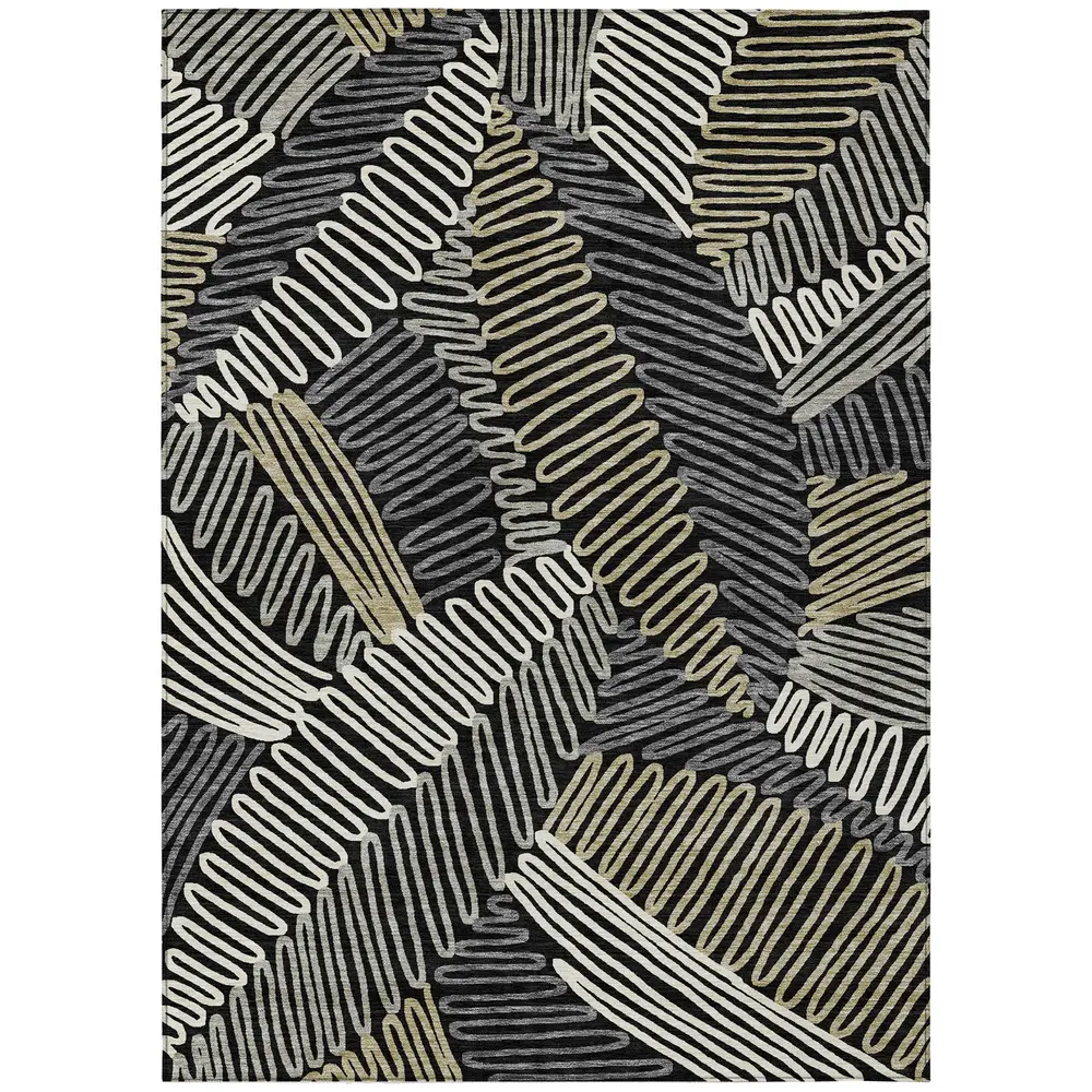 Chantille ACN904 Black 8' x 10' Rug