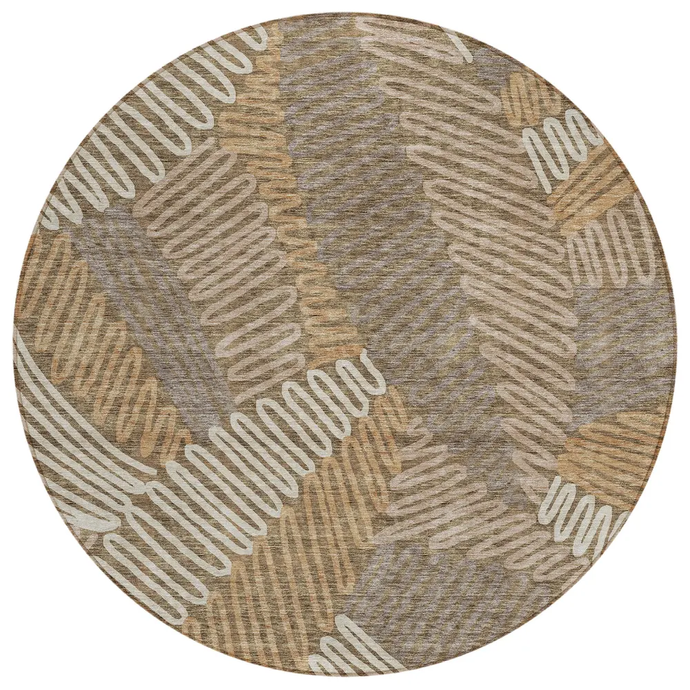 Chantille ACN904 Brown 8' x 8' Rug
