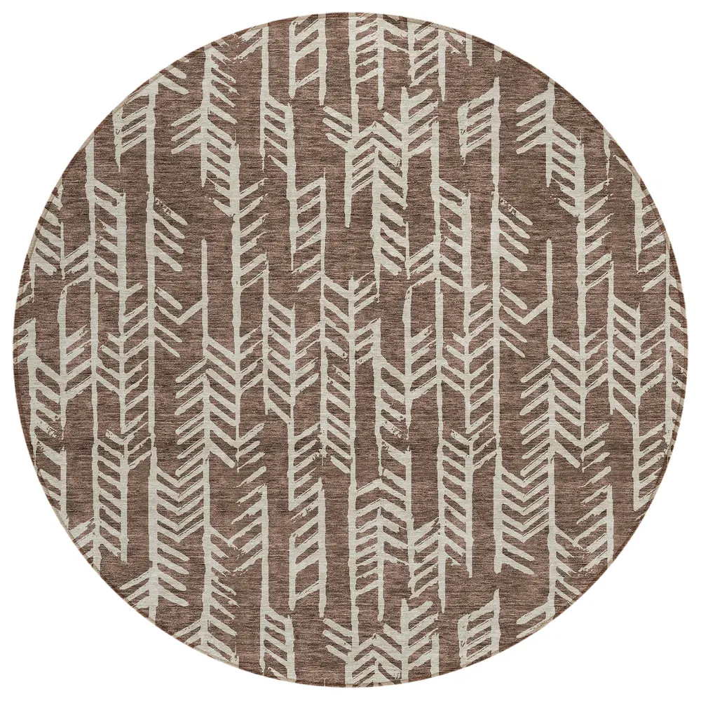 Chantille ACN906 Brown 8' x 8' Rug